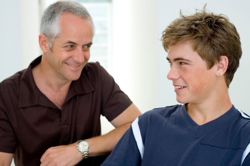 Preparing for Your Child's A Level Results Day - Father Supporting the Teenager