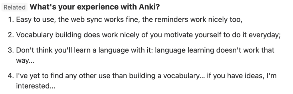 Anki Review 1