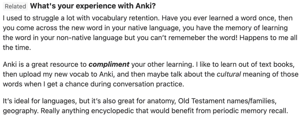 Anki Review 2
