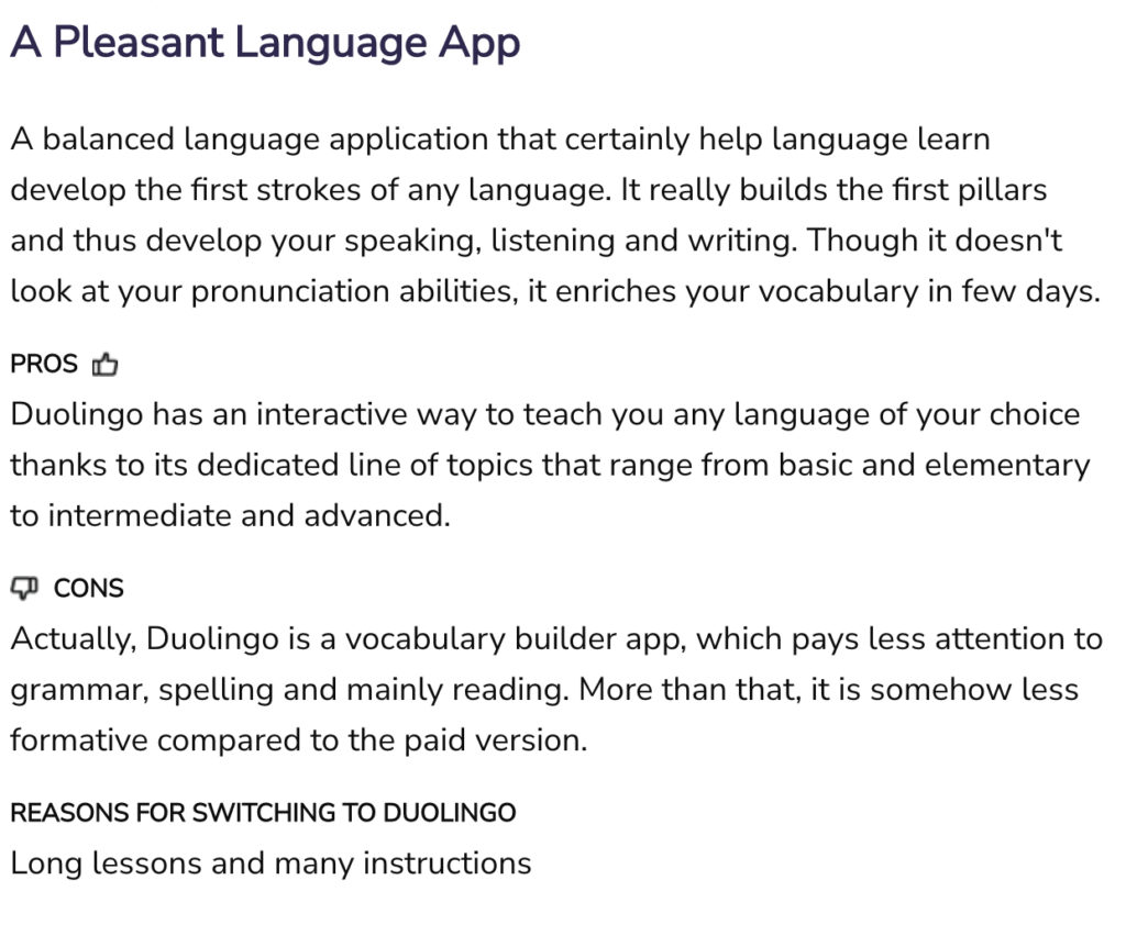 Duolingo Review 1