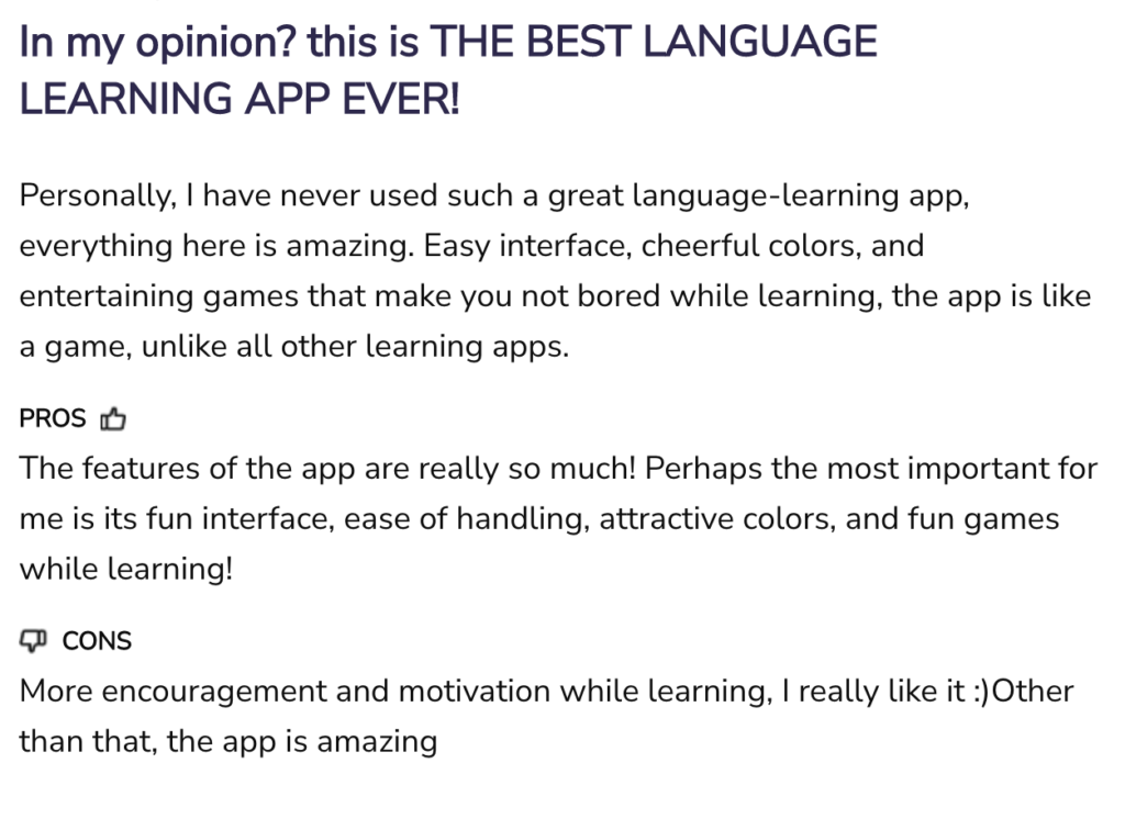 Duolingo Review 3