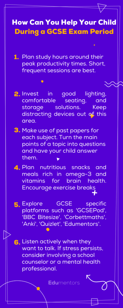 How to Help Your Child During a GCSE Exam Period