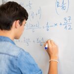 Teenager Learning Maths