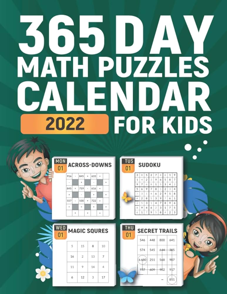 365 Math Puzzles for Kids