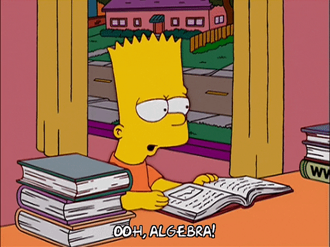 Algebra Simpsons Gif