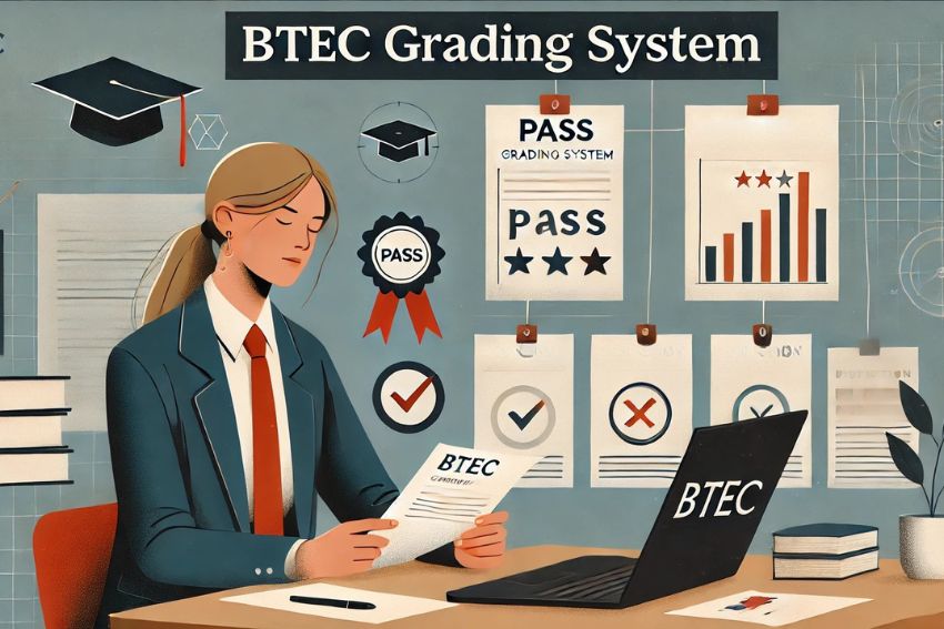 what is btec? breakdown of grading system