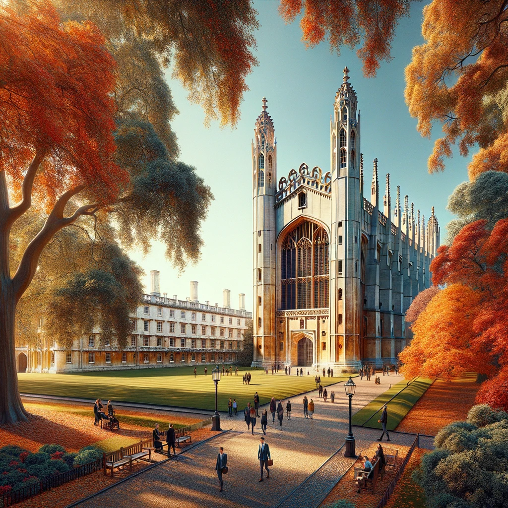 King's College Chapel in Autumn - Education system in the UK
