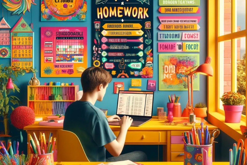 student doing homework in his room - Top 12 Homework Tips Practical Tips for Parents 