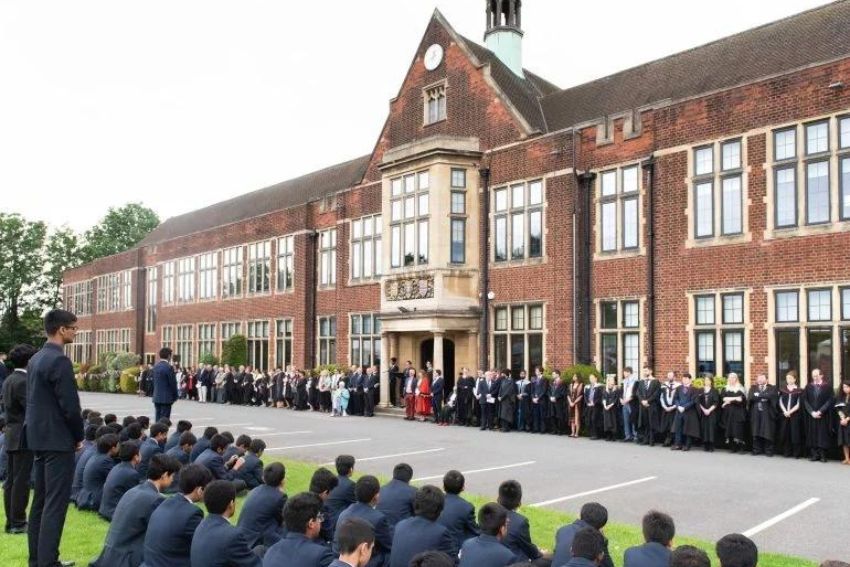 Queen Elizabeth's School and their students