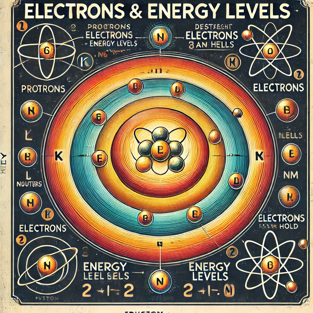 elctrons & energy levels- gcse chemistry