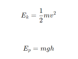 Energy - A Level Physics Formula Sheet
