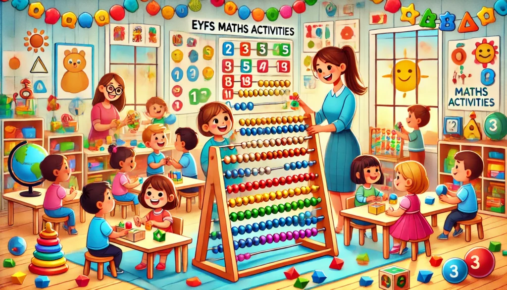 Illustration of EYFS Maths Activities