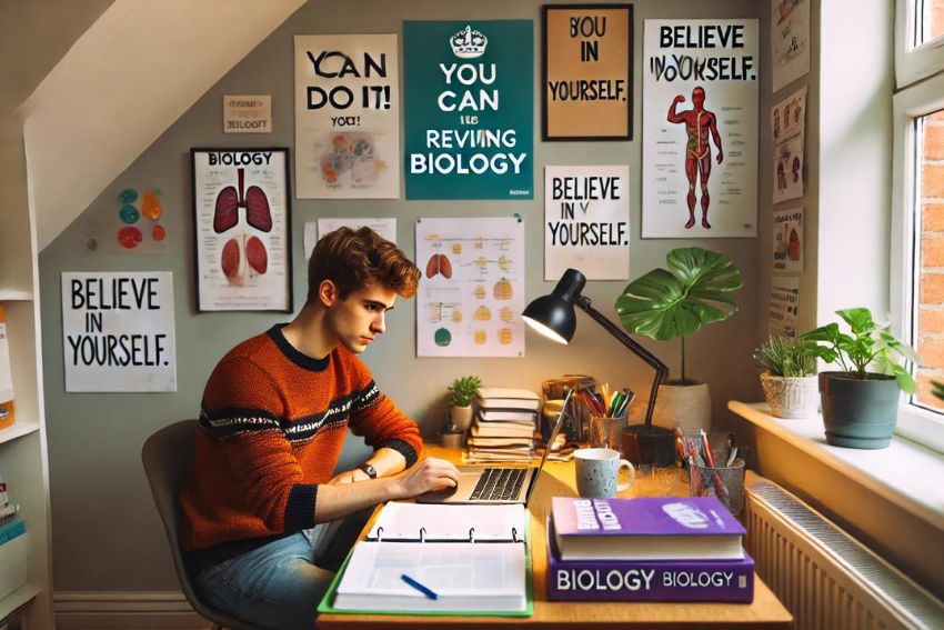 image about motivation - how to revise biology