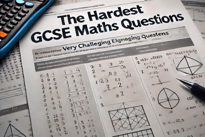 The hardest GCSE Maths Questions 