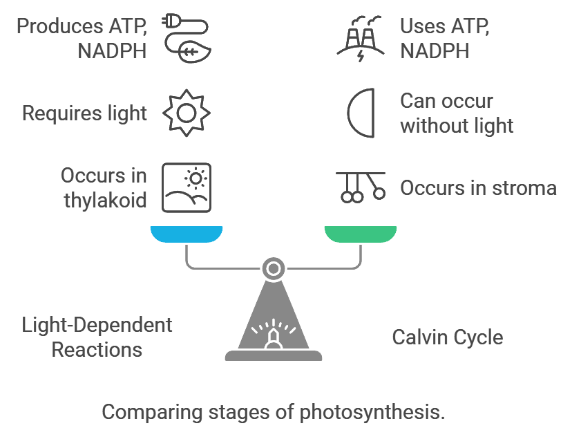 Comparison to the Calvin Cycle