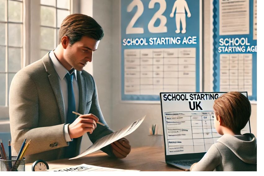 School starting age in the UK