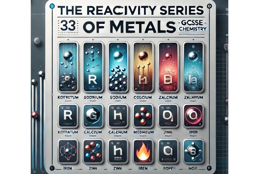 The reactivi series of metals - GCSE Chemistry