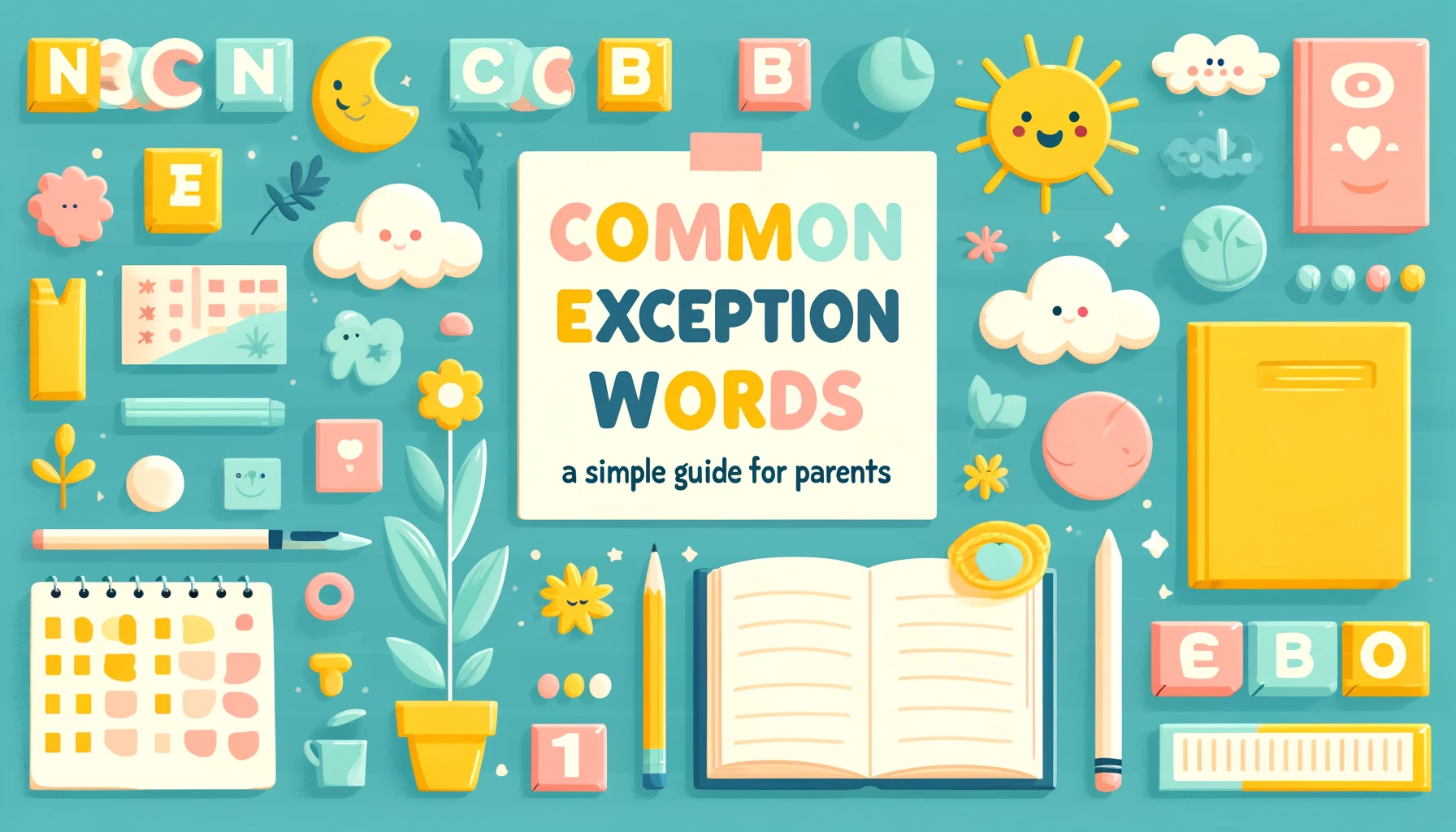 Year 1 Common Exception Words: A Simple Guide for Parents