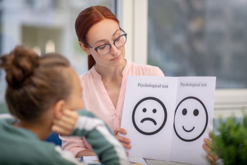 Definitions of Abnormality: psychological test