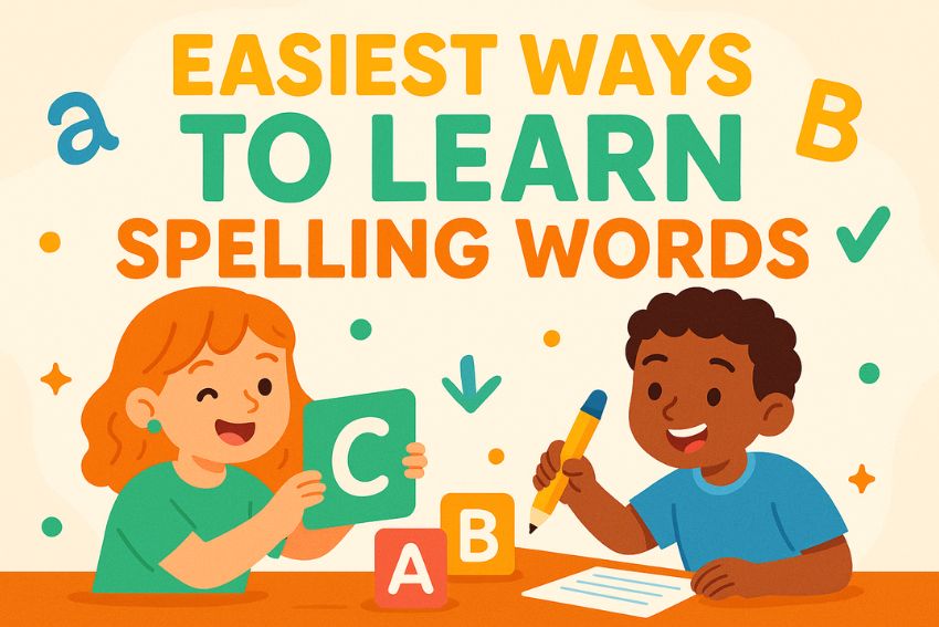 how to teach spelling to kids