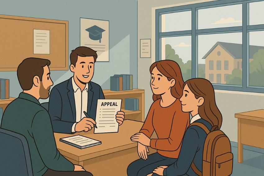 how to do exam appeal