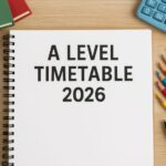 A Level Timetable 2026