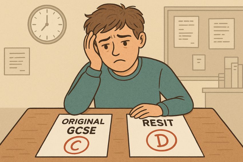 What Happens If You Do Worse in a GCSE Resit