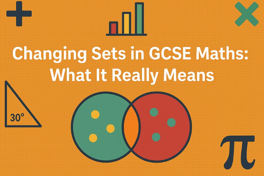 changing sets in GCSE Maths