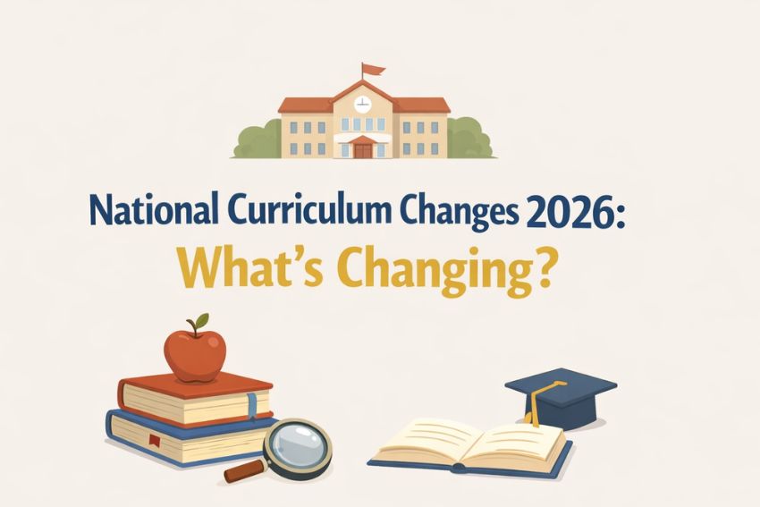 national curriculum changes 2026