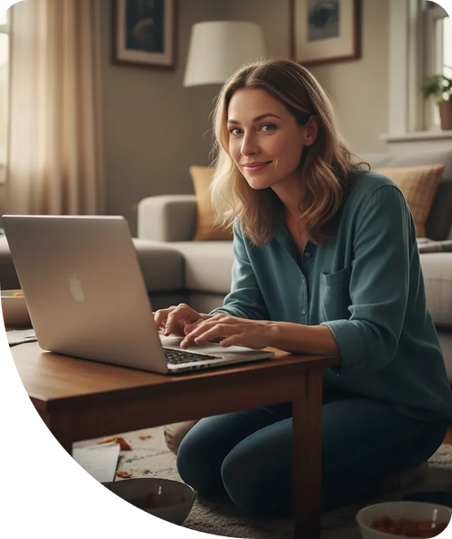 Online GCSE tutoring session