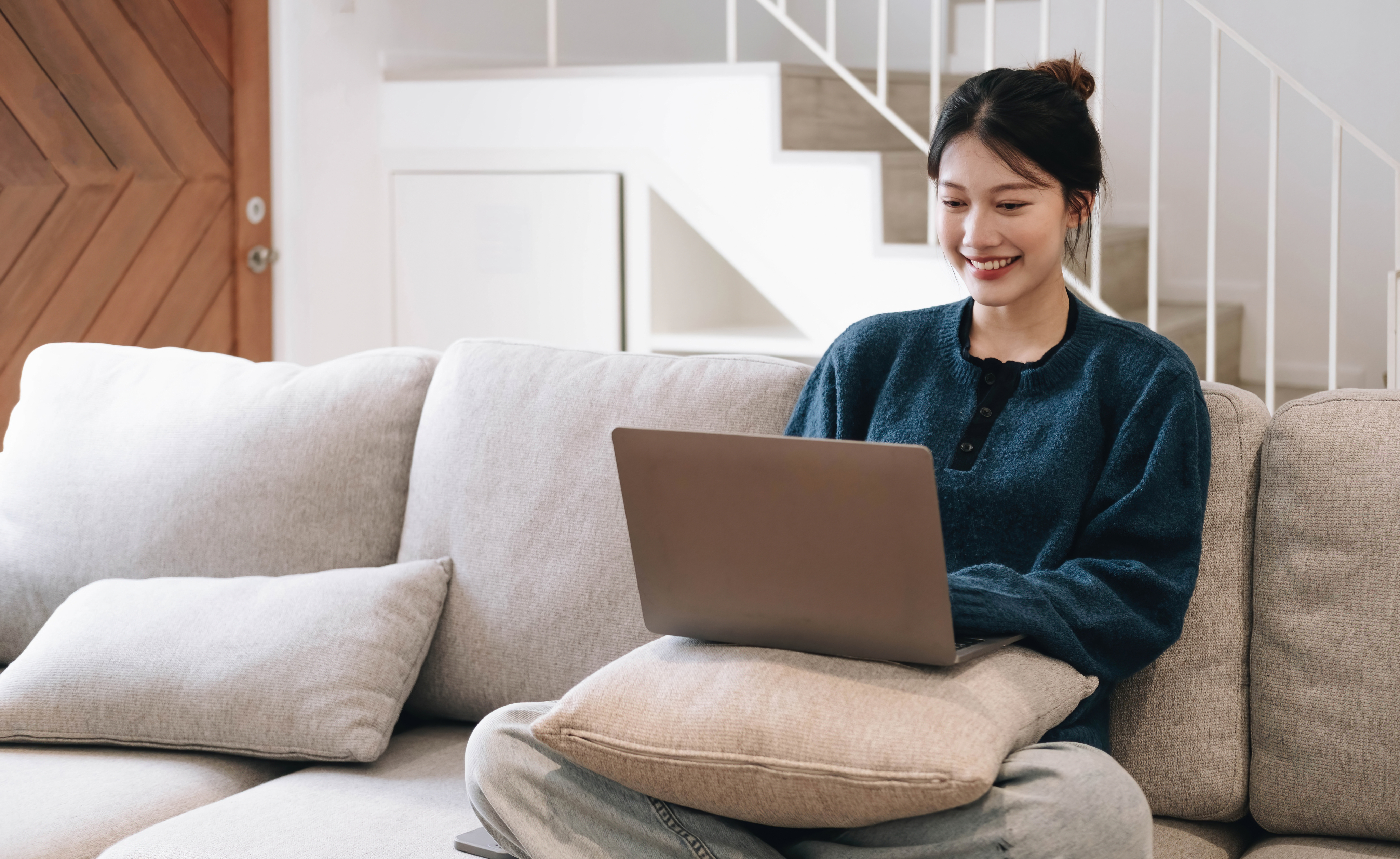 Student learning with a tutor online